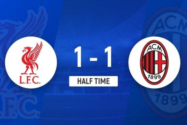Leo ghi bàn trong hiệp một và vinh danh cú nhảy của Jotassobo từ góc, Liverpool tạm thời 1-1 Milan